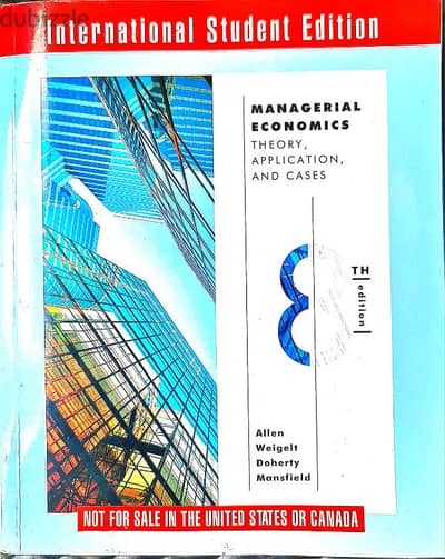 Managerial Economics 8th edition