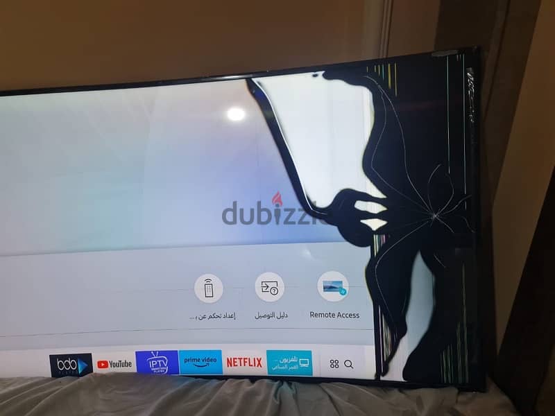 samsung smart TV 55 curved 3