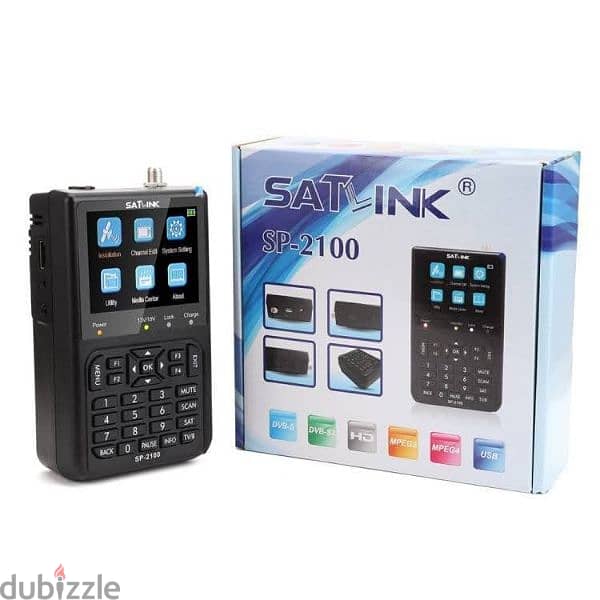 للبيع جهاز Satlink SP-2100 زيرو بالكرتونه 1