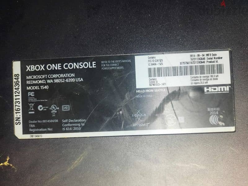 Xbox one 4