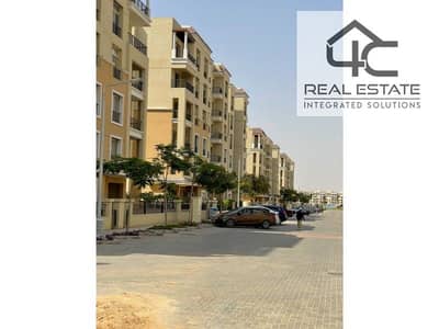 In prime location apartment 129 m with garden 2 bedrooms prime view for sale with down payment and installments at sarai Compound