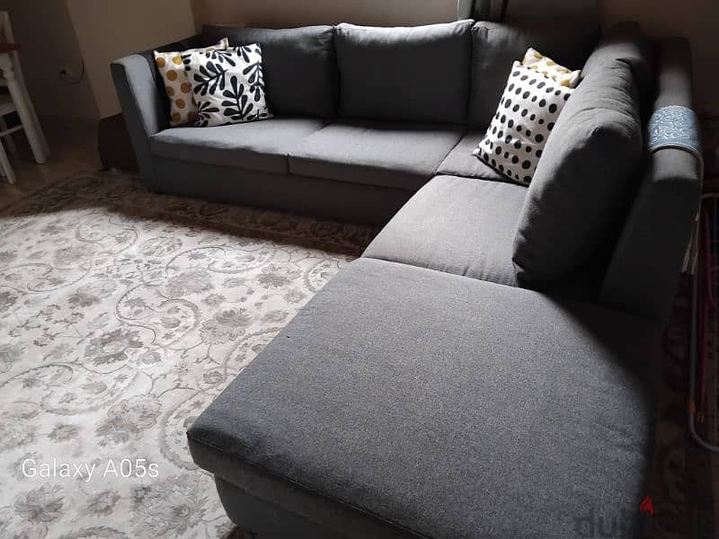 ركنة عمولة خشب زان لمدى الحياة sofa Lshape 1