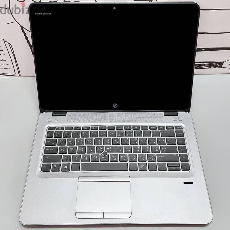 جهاز لابتوب HB EliteBook 840 G3 اصدار 2022 تاتش سكرين مع ويندوز 10 بر 0