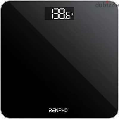 RENPHO digital bathroom scale (black)