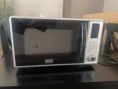 black and decker microwave