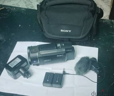 camera sony 4k fdr ax53