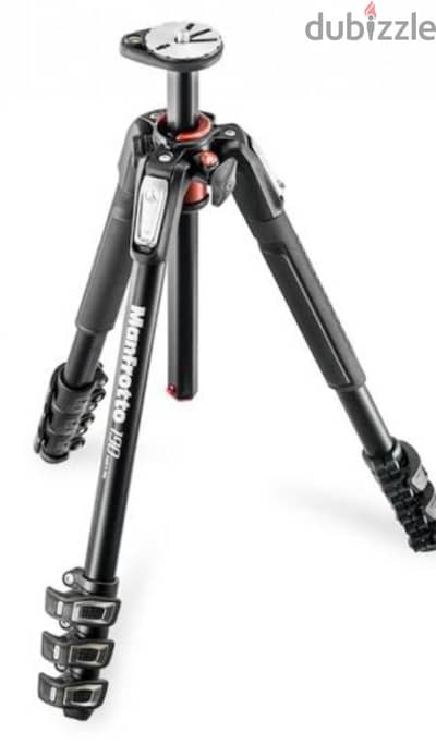 Manfrotto 190 Aluminium 3-Section Tripod and XPRO Ball Head ترايبود ما