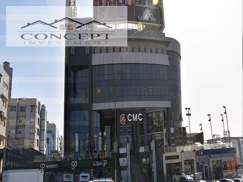 للبيع عيادة متشطبه بالكامل 66 متر في مول CMC - التجمع الخامس 0