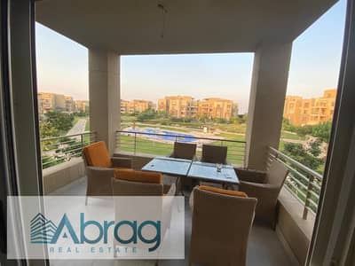 For rent, a 236 sqm furnished apartment, super luxury, 3 rooms, Palm Parks, 6th of October