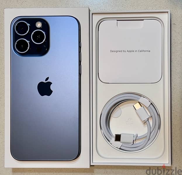 IPhone 15 Pro Max 265 Blue Titanium 0