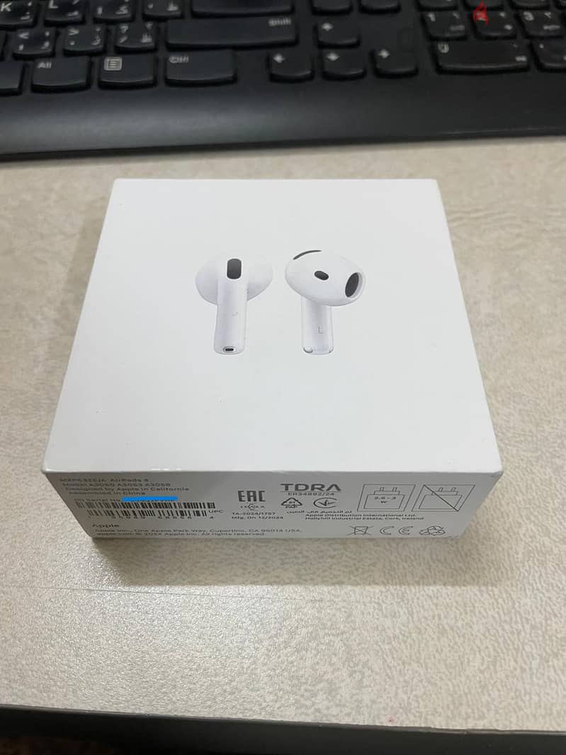 Airpods 4 جديد متبرشم 0