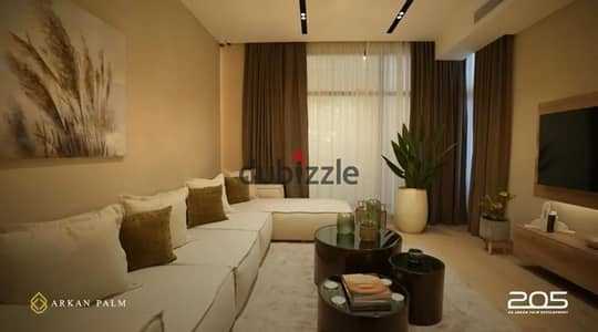 Finished apartment for sale in Arkan Palm El Sheikh Zayed with the lowest down payment - Arkan Palm El Sheikh Zayed