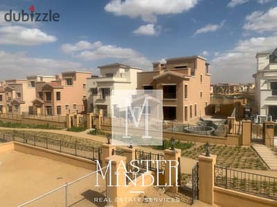 villa For rent overlooking land scape in Mivida new cairo