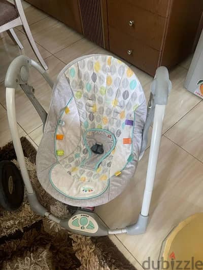 Baby swing مرجيحه اطفال بالبطارية  1600  بدل من 3700