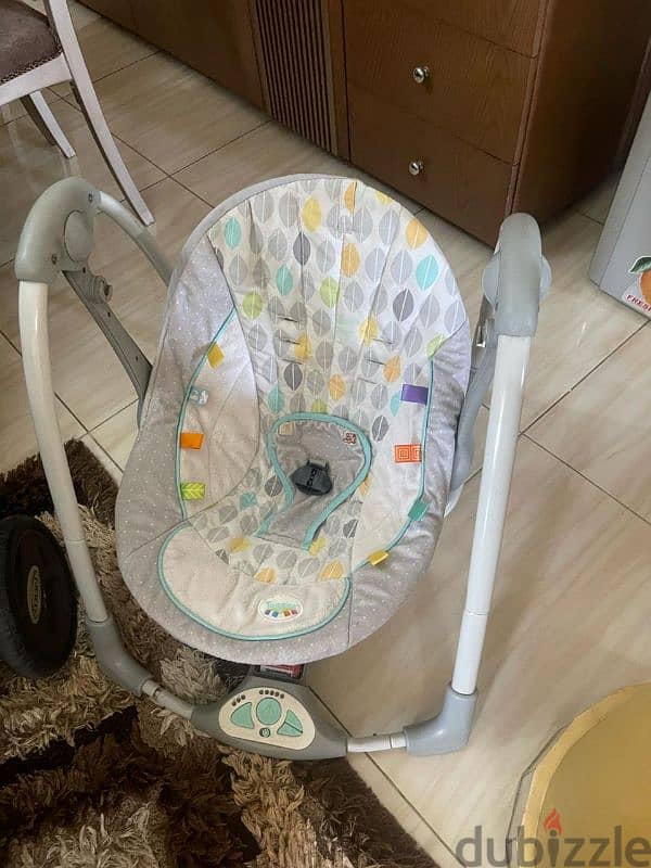 Baby swing مرجيحه اطفال بالبطارية  1600  بدل من 3700 0