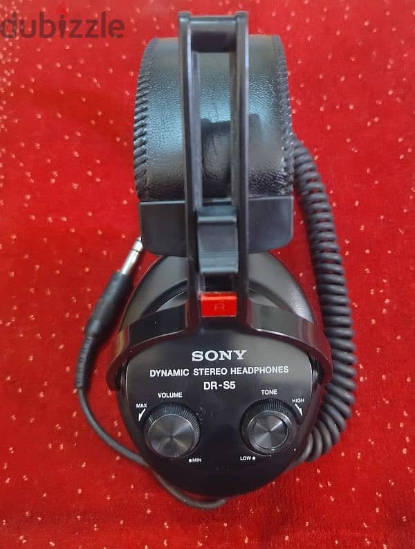 هيدفون سونى headphone Sony يابانى اصلى صوت نقى استخدم بسيط كانت مركونة 2