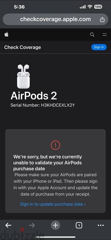 AirPod 2 Apple 1