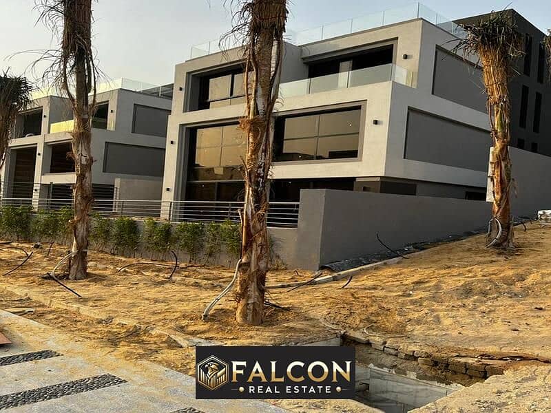 For sale, a two-storey villa in a fabulous location, fully finished, with a down payment of 4.3 million, in La Vista El Shorouk 0