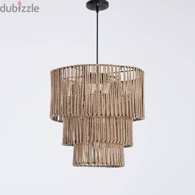 Slavk Boho 3 Lights Beige Pendant