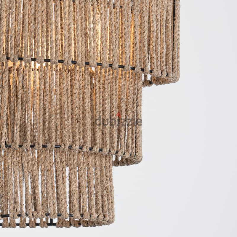 Slavk Boho 3 Lights Beige Pendant 2