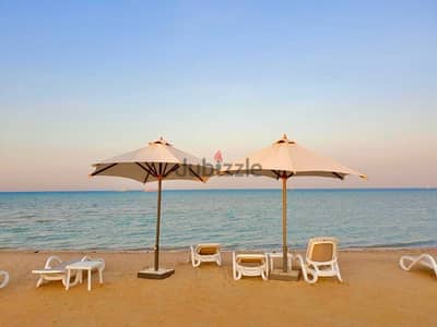 شاليه غرفتين للإيجار في مانجروفي جونه 2BR for rent in mangroovy Gouna