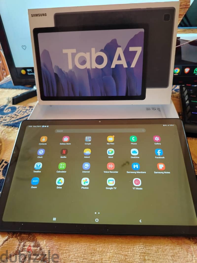 Samsung Tab A7 32GB/3GB RAM - تابلت سامسونج A7 في حالة الجديد 2