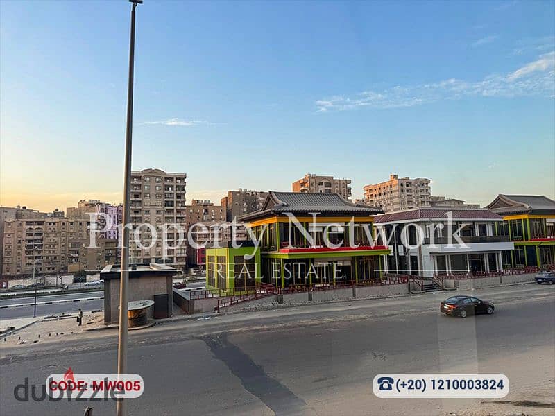 Fully Finished  Commercial Space for Rent – Shinzo Abe Road, Between New Cairo and Nasr City 0