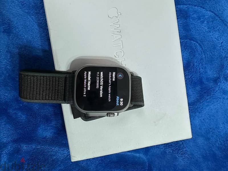 Apple watch ultra 2 zero condition 100% battery + box 4