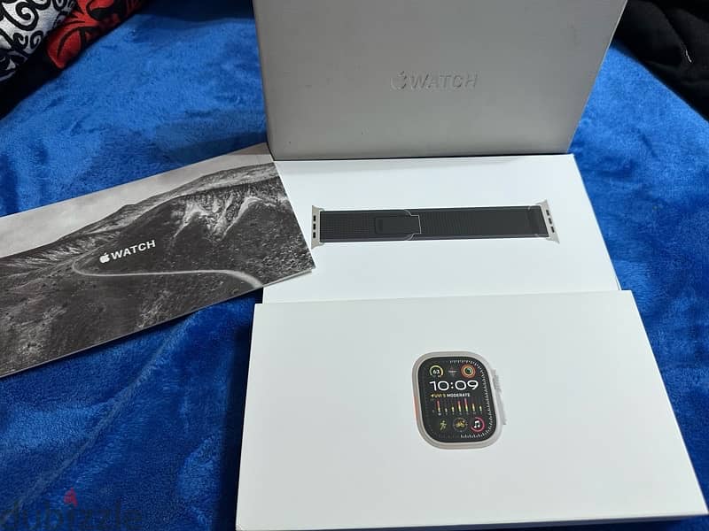 Apple watch ultra 2 zero condition 100% battery + box 10