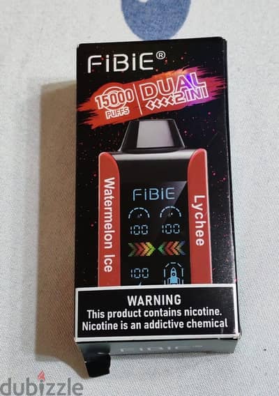 Fibie dual 2 in 1  15000puff