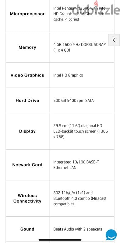 HP Pavilion 11-n023nx x360 PC  for sale 9