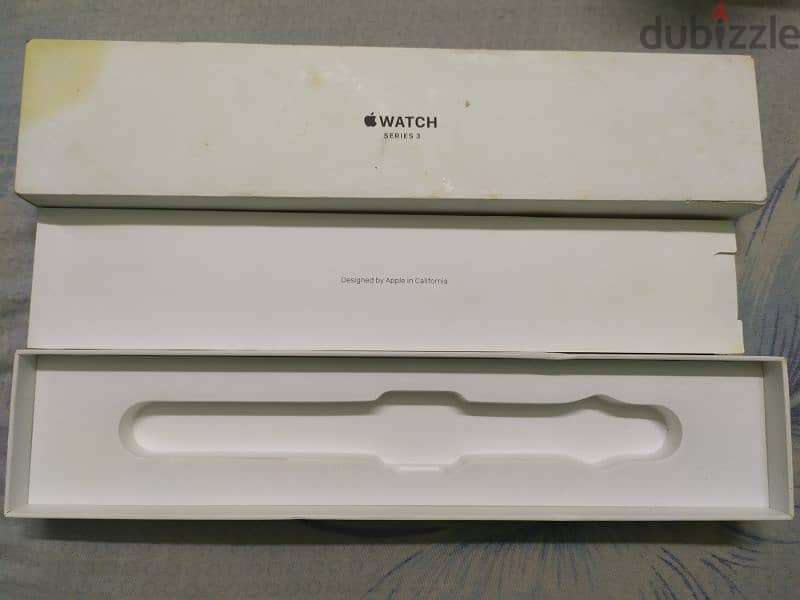 علبه كارتون ساعه ابل 3  Apple watch Series 3 Box 4