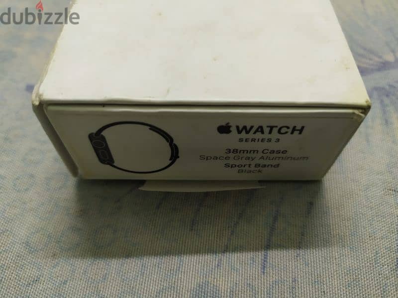 علبه كارتون ساعه ابل 3  Apple watch Series 3 Box 5