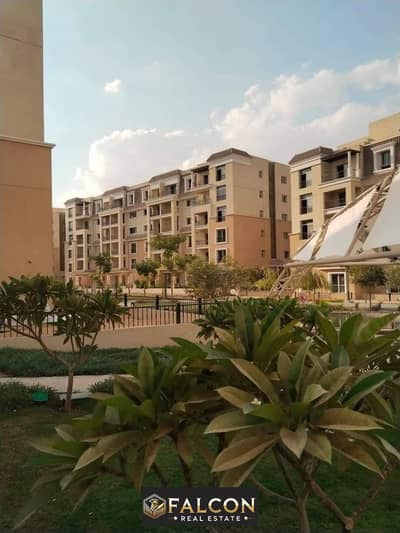 Apartment for sale without down payment Or at a 42% discount for cash in Sarai Compound, next to Madinaty, in installments over 12 years,