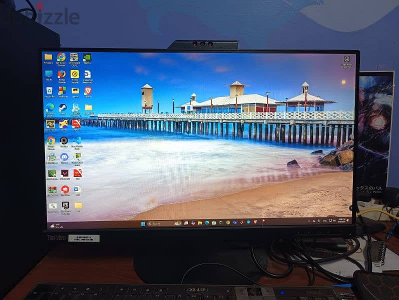 شاشه Lenovo thinkvison ٢٤ بوصة 0