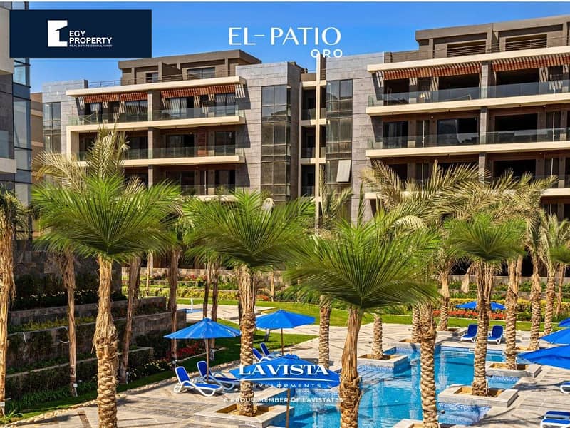 600,000 DownPayment PentHouse for Sale in El Patio Oro- New Cairo Installments Over 6 Years 0