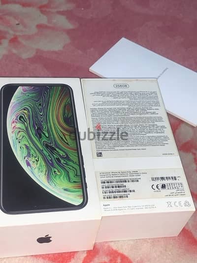 iphone xs 256 with box