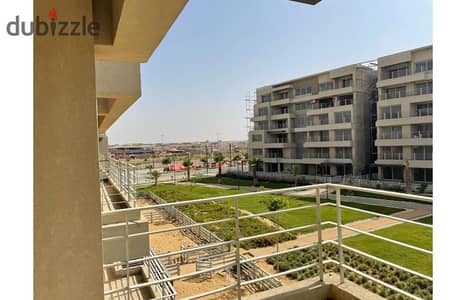 For sale Apartment Corner Direct on land scape at Capital Garden by palm hills