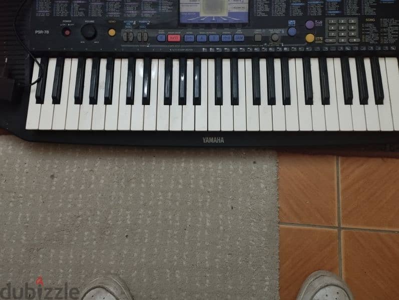 Yamaha PSR-78 Portatone 49 Keys Electronic اورج 0