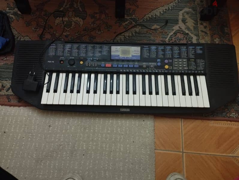 Yamaha PSR-78 Portatone 49 Keys Electronic اورج 5