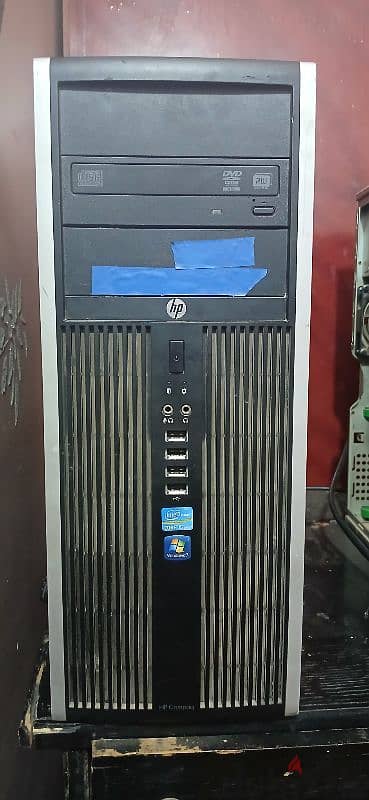 كيسة hp i5 الجيل التالت هارد ssd128 . hdd500