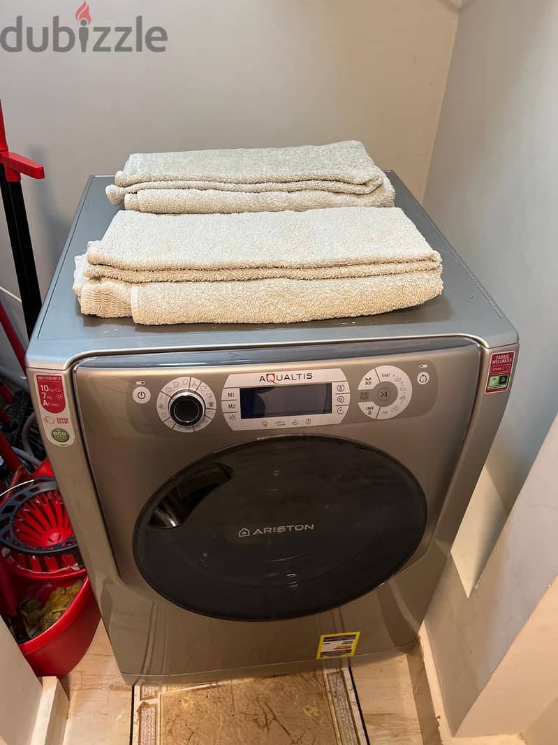 Ariston Washing (10kg) and Drying (7kg) machine 5 years old 3