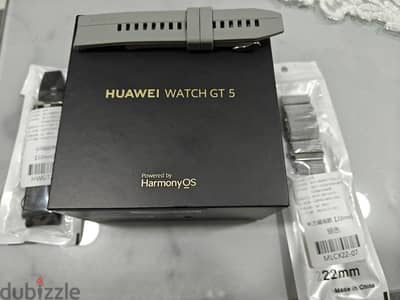 huawei watch GT 5 with three straps free