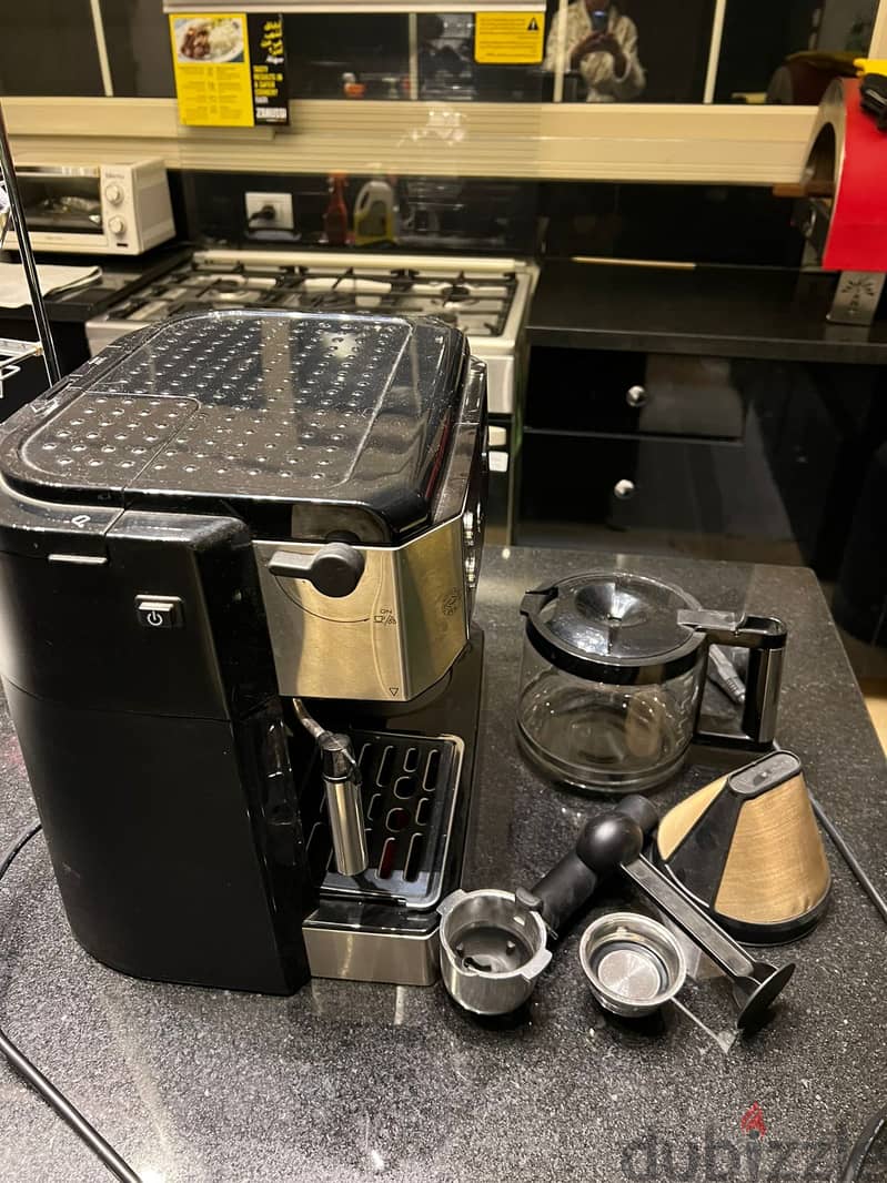 De Longhi Combo espresso coffee machine (used twice) 3