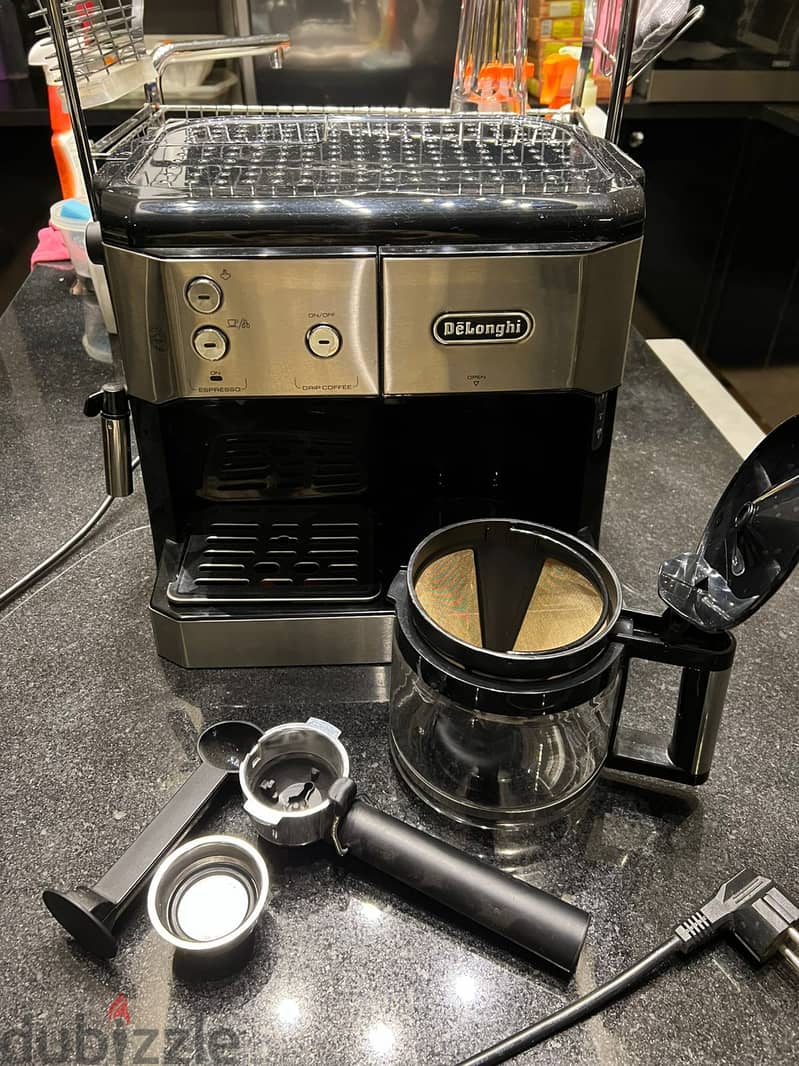 De Longhi Combo espresso coffee machine (used twice) 5