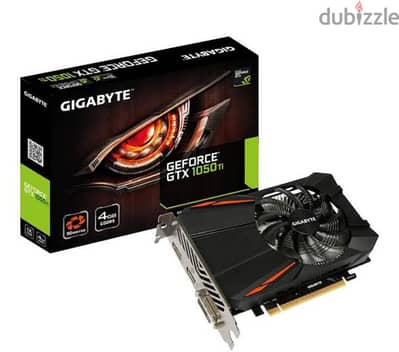 كارت شاشه gtx 1050 ti gigabyte