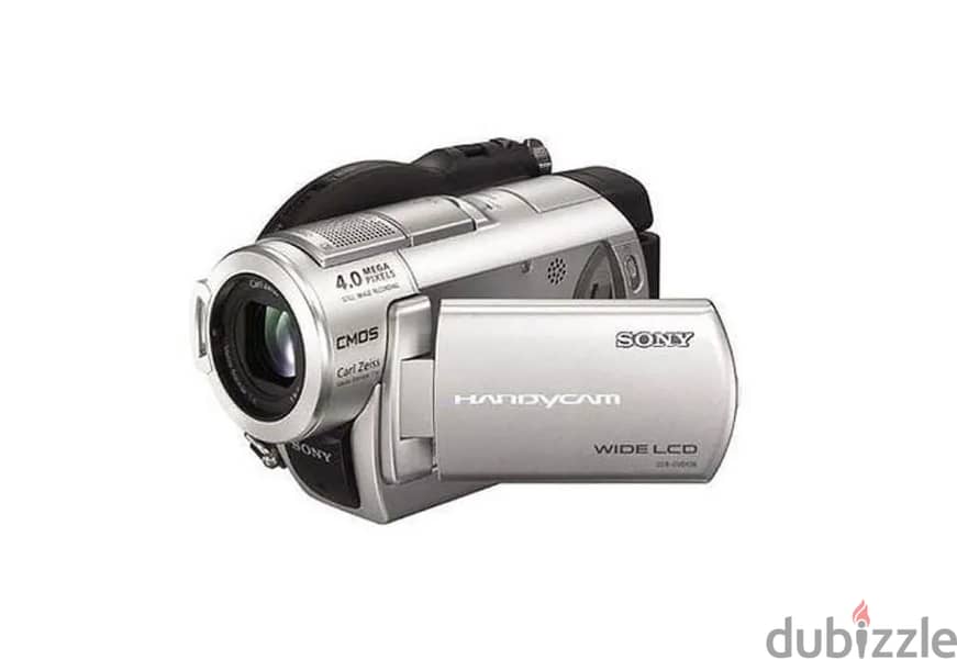 SONY Dvd Handycam Camcorder, 4Mb, Silver - DCR-DVD808E 0