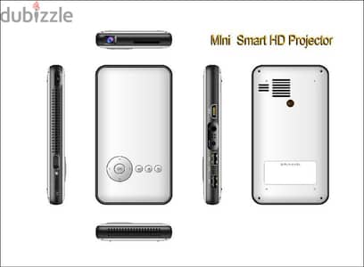 بروجيكتور Mini Mobile Smart Android Projector 1080P Ultra HD Portable