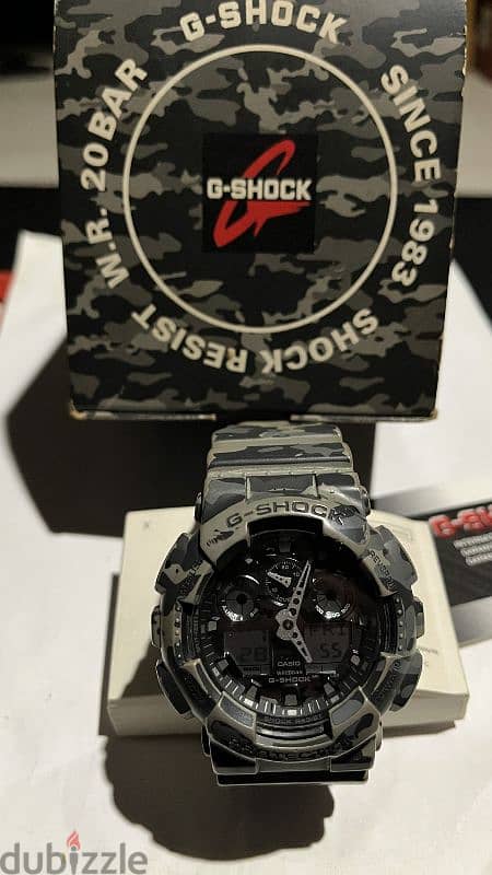 ساعة G-Shock GA-100CM-4A 0