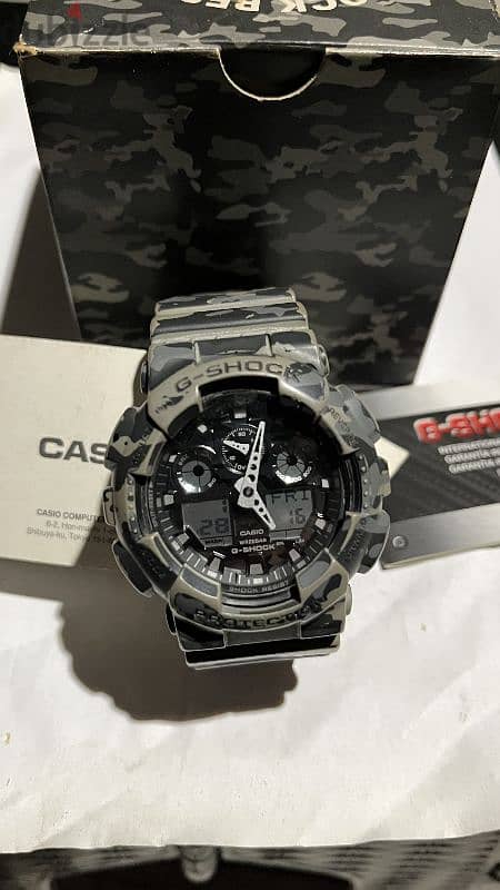 ساعة G-Shock GA-100CM-4A 1